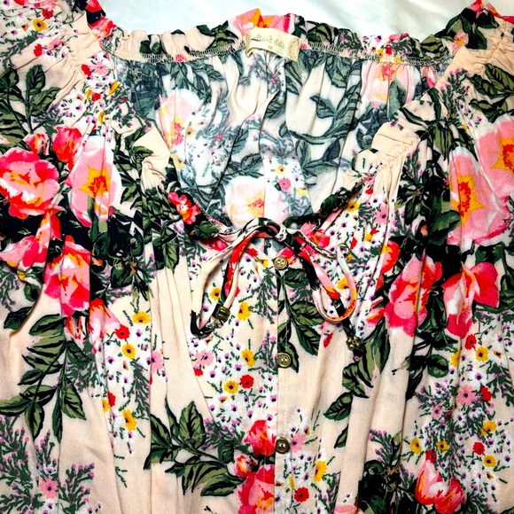 Alter’d State Women’s Medium Floral Shirt Blouse - Picture 5 of 16